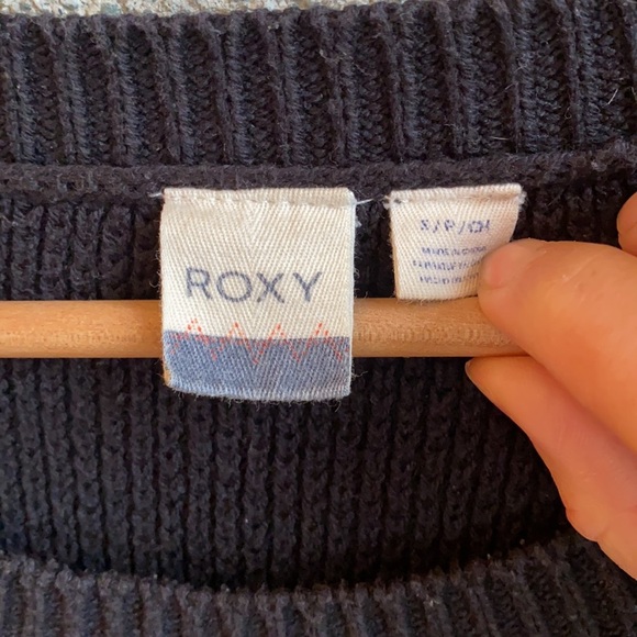 Roxy Knit Black Sweater - Picture 3 of 7